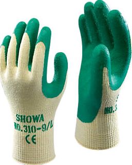 Showa, 1228[^]64495 310G Grip Gloves Green Large 64495