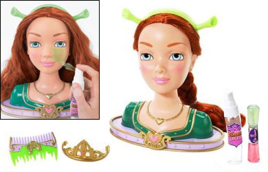 Shrek Princess Fiona Fashion Makeover Head