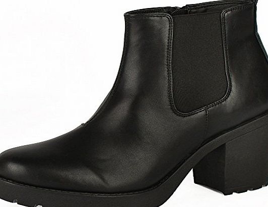 Vonna block heeled Chelsea ankle boots - Black, UK 7 / EU 40