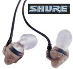 Shure E2c High performance ear phones.