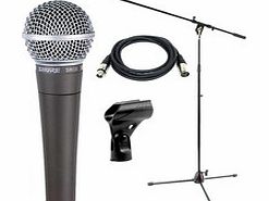 SM58 Dynamic Vocal Mic with Stand and Cable