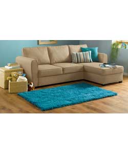 Corner Sofabed with Storage - Wheat