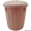 Mini Light Blue Round Dustbin with lid