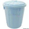 Pale Pink Round Dustbin with lid Assorted