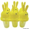 Rabbit Lolly Moulds Pack of 6