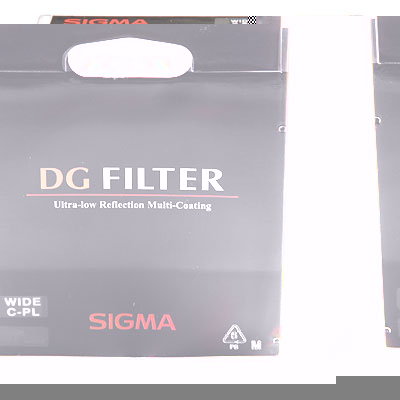 Sigma 105mm EX DG Circular Polarising Filter