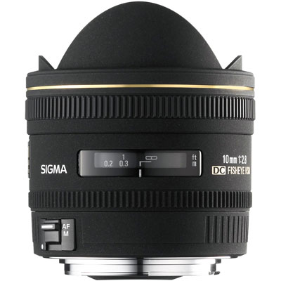 Sigma 10mm f/2.8 EX DC HSM Diagonal Fisheye Lens