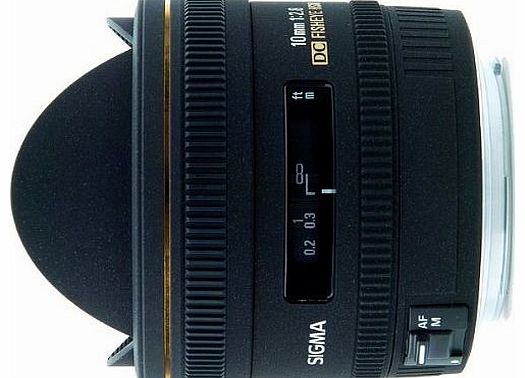 Sigma 10mm f2.8 EX DC HSM Fisheye Lens For Pentax Digital SLR Cameras With APS-C sensors