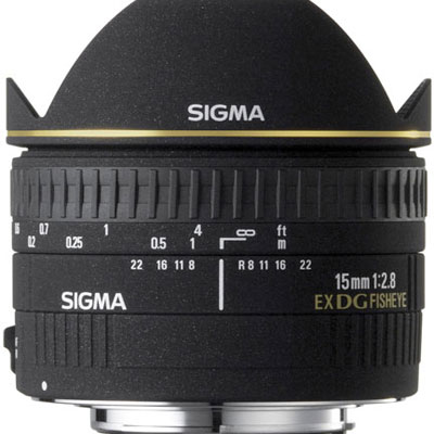 15mm f/2.8 EX DG Fisheye Lens - Pentax Fit