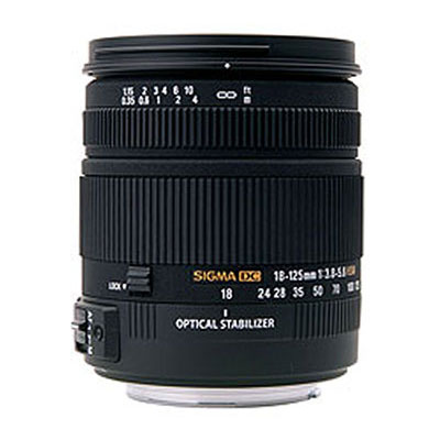 18-125mm f3.8-5.6 DC OS HSM Lens - Canon Fit