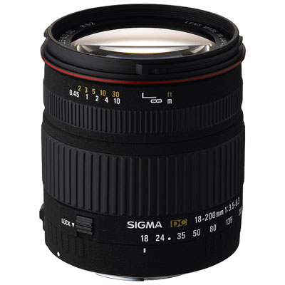 18-200mm f3.5-6.3 DC Lens - Nikon Fit
