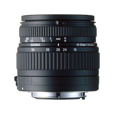 Sigma 18-50mm f3.5-5.6 DC Lens - Pentax Fit