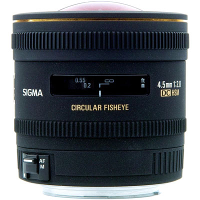 Sigma 4.5mm f2.8 EX DC HSM Circular Fisheye Lens
