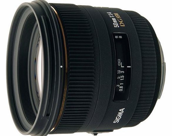 Sigma 50mm f1.4 EX DG Lens For Pentax Digital amp; Film SLR Cameras
