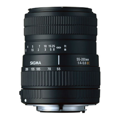 Sigma 55-200mm f4.5-5.6 DC Lens - 4/3 Fit