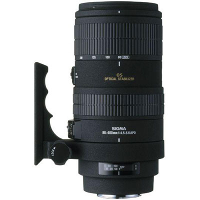 80-400mm f4-5.6 EX APO DG Lens - Sigma Fit