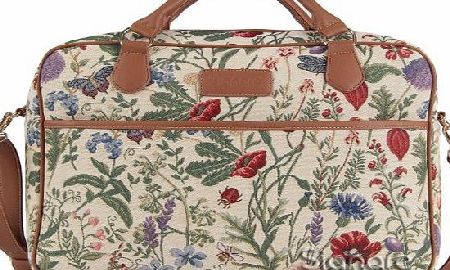 Signare Womens Ladies Tapestry Fashion Laptop Computer Bag Morning Garden