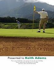 Signature Gifts Golf Personalised Calendar