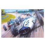 Grand Prix The Movie print Signed by