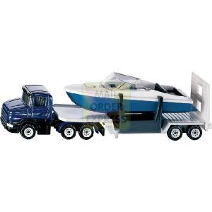 Scania Low Loader and Boat