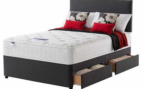 Bowie Memory Double 4 Drawer Divan Bed