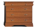 provence four-drawer wide chest