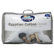 Egyptian cotton duvet Single 10.5 tog