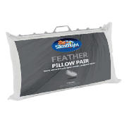 silentnight Feather Pillow 2 pack