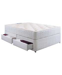 Rose Tufted Double Divan Bed - 4