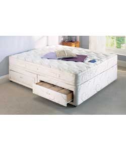 SILENTNIGHT Supreme Pillowtop Double Bed with 4 Drawers
