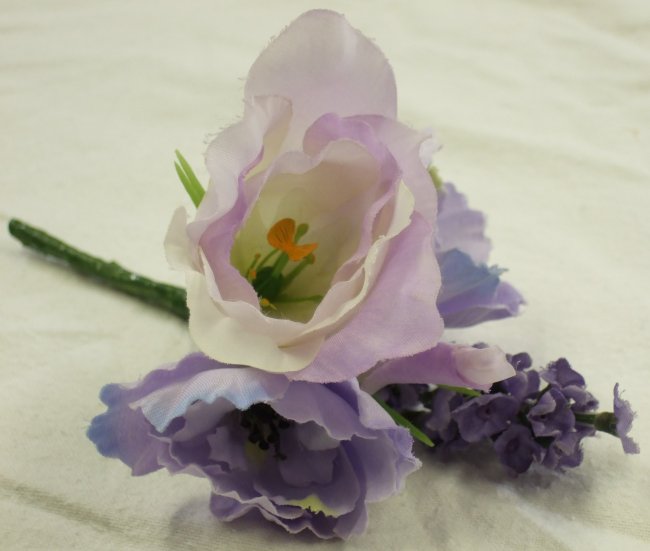 Silk Bouquets Lilac Lisi Corsage