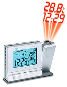 Projection Clock & Weather Forecaster