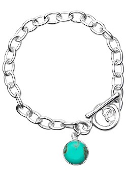 and Turquoise Belcher Bracelet 303.00.4297