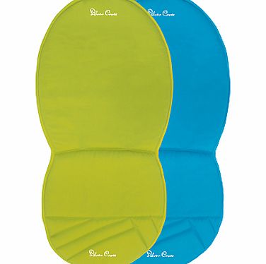 Silver Cross Surf Reversible Seat Liner, Lime/Sky