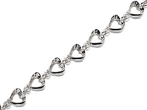 Hearts A Plenty Bracelet 061578