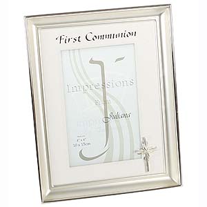 Silver Plated First Communion Frame
