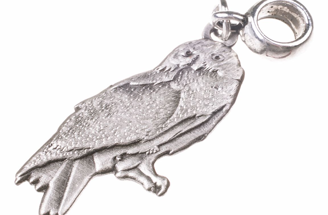 Plated Harry Potter Hedwig Owl Slider Charm