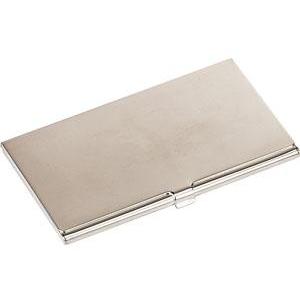 Silver Plated Plain Card Case