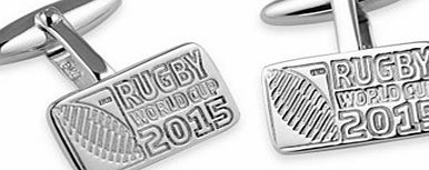 Silver Silver London Ltd tradi Rugby World Cup 2015 Cufflinks - Sterling Silver