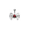 SILVER Wings Navel Bar Attachment