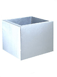 Zinc Cube Planter