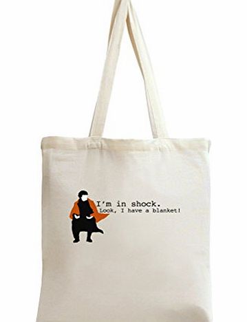 Silverdaletees Sherlock Shock Blanket Tote Bag