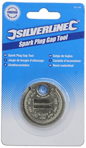 Silverline Tools Silverline 202148 Spark Plug Gap Tool 0.5 - 2.55mm / 0.02 - 0.1-inch