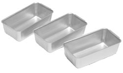 silverwood silver anodised Mini loaf pan with