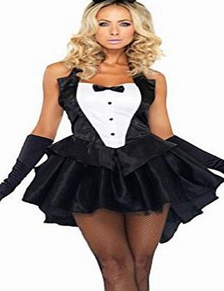 Silvias Wand R) Sexy Playboy Bunny Girl Costume Cat Woman Hen Party Waitress Fancy Dress Outfit