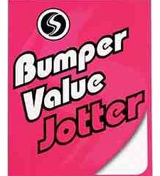 Bumper Value Plain Jotter Pad 100 sheets 229x178mm