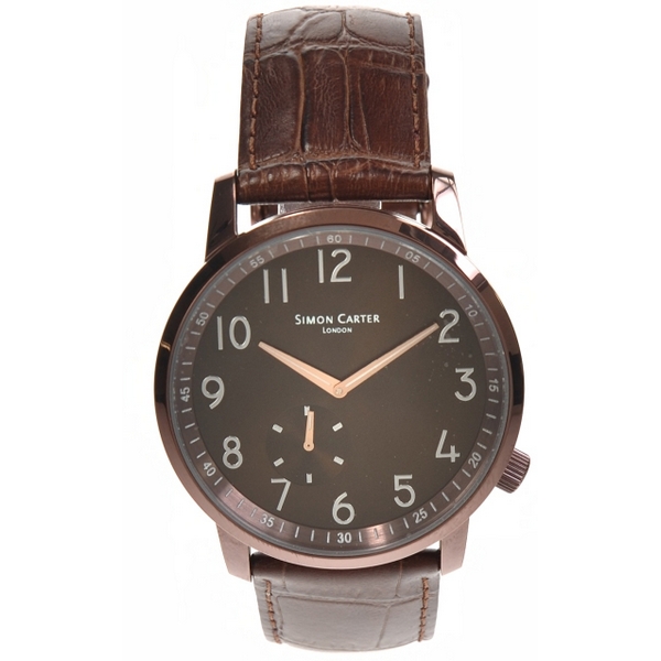 Brown Mens Watch By Simon Carter
