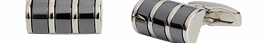 Simon Carter Haematite Curve Platinum Plate