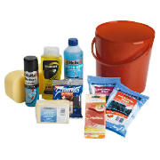 9 piece cleaning bucket kit