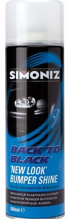 Simoniz SIM01 500ml Back to Black Bumper and Trim Restorer